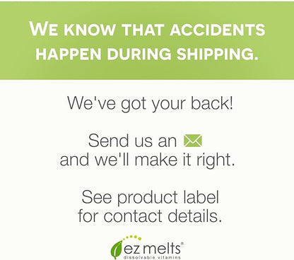 EZ Melts Dissolvable Multivitamin with Iron 1-Month Supply