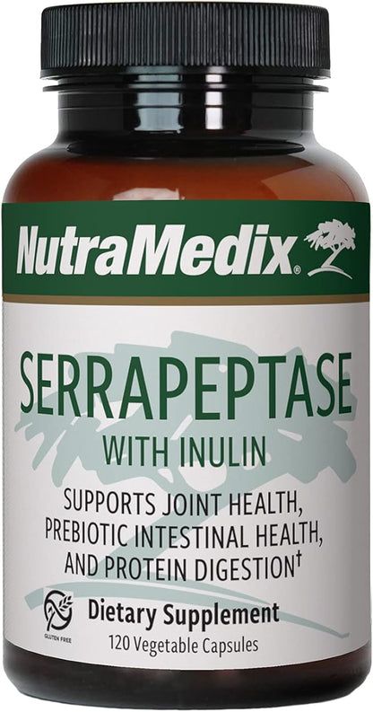 NutraMedix Serrapeptase Capsules 1,000mg (120 Vegetarian