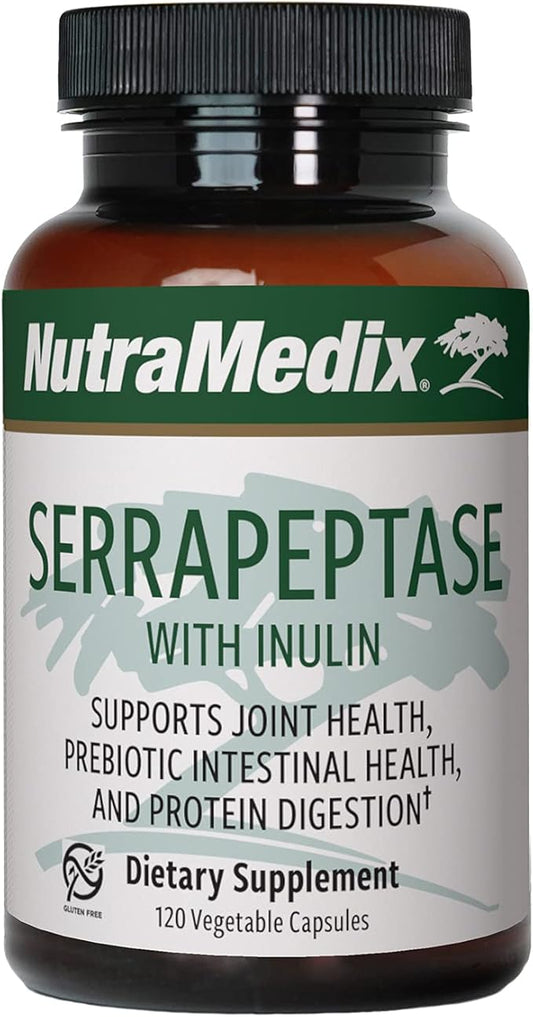 NutraMedix Serrapeptase Capsules 1,000mg (120 Vegetarian