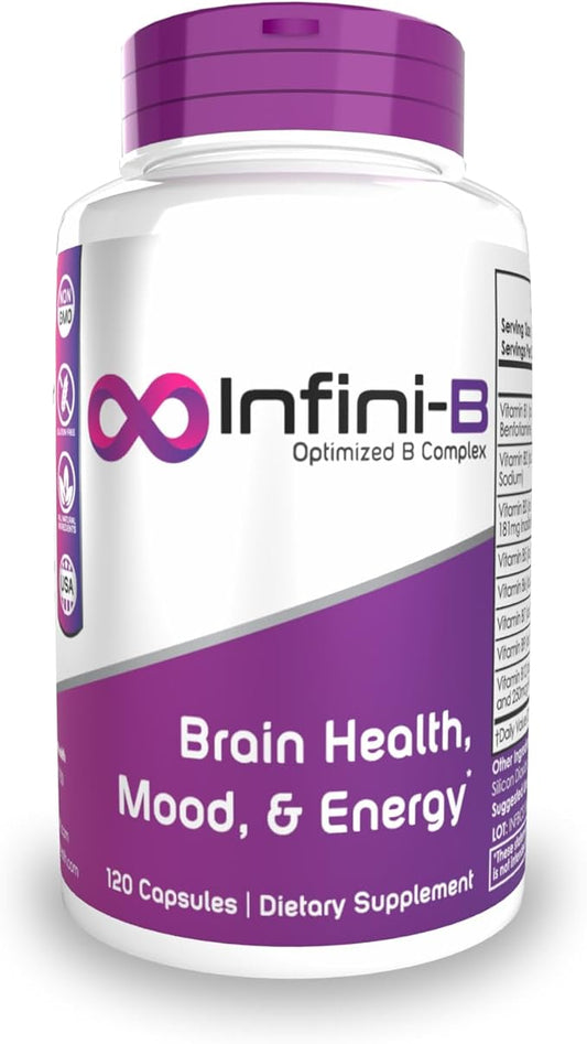 Nootropics Depot Infini-B Advanced B-Complex 120 Capsules