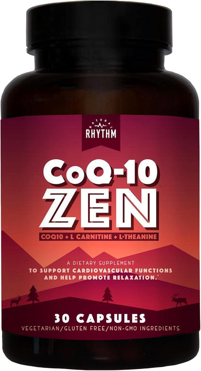 Natural Rhythm CoQ10-ZEN (Coenzyme Q10 + 30 Capsules