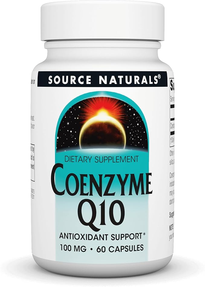 Source Natural Coenzyme Q10 Antioxidant Support 100 mg 60 Capsules