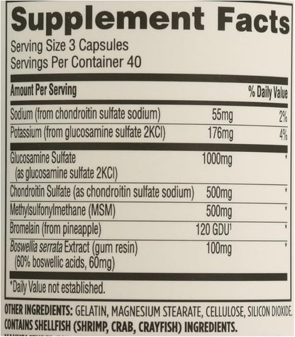 365 by Whole Foods Market, Glucosamine 120 Capsules