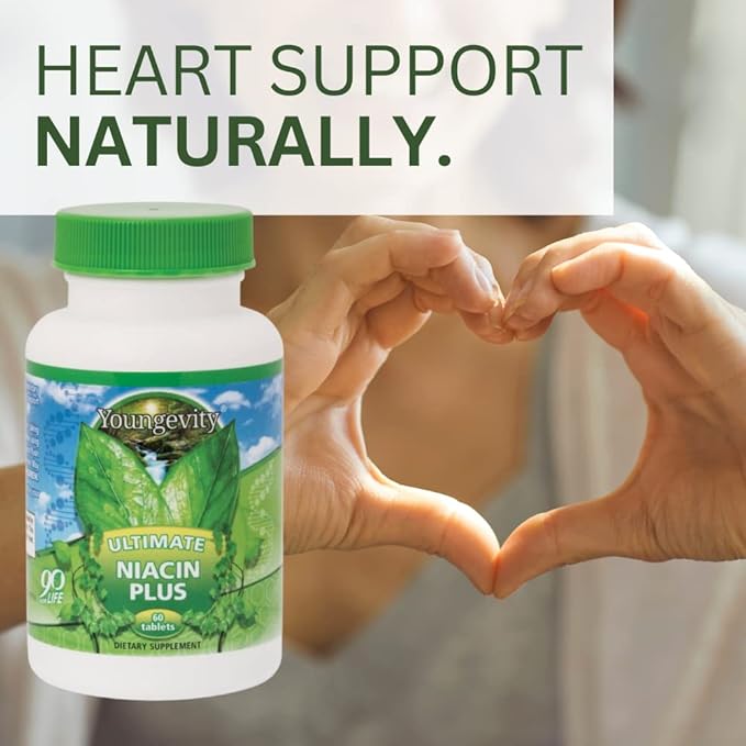 Youngevity Ultimate Niacin Plus™ 500 mg 60 Tablets
