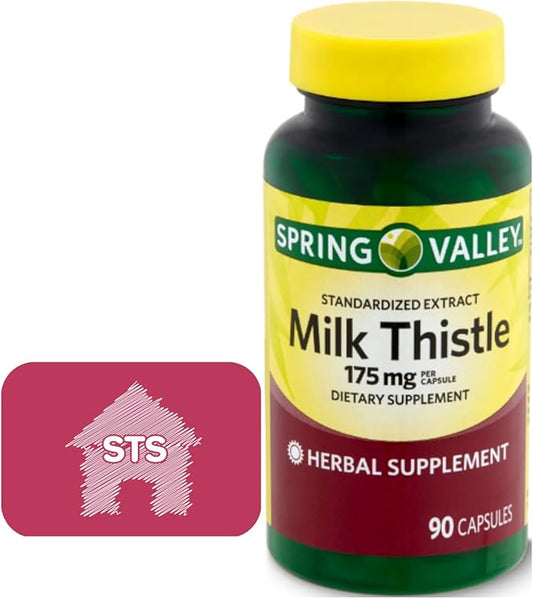 Spring Valley Extract Milk Thistle 175 90 Count