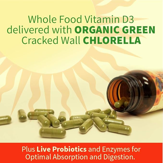 Garden of Life Vitamin D, Vitamin D3, Vitamin 5,000 IU, 60 Vegetarian