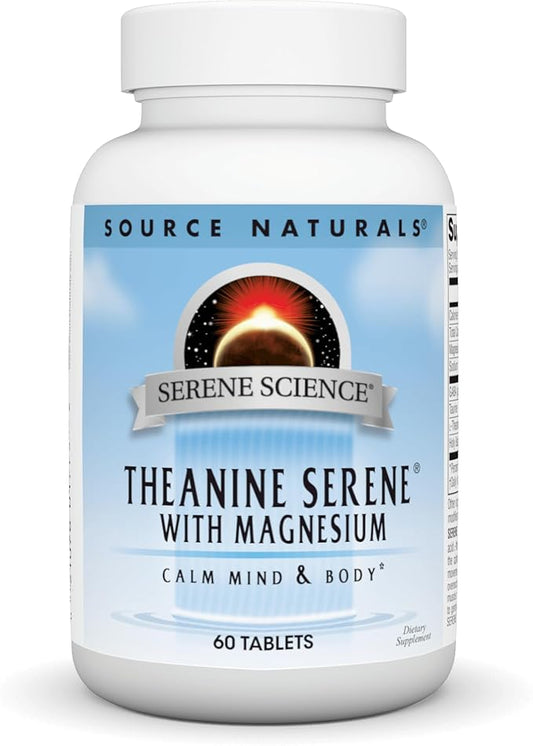 Source Naturals Serene Science L-Theanine 60 Tablets