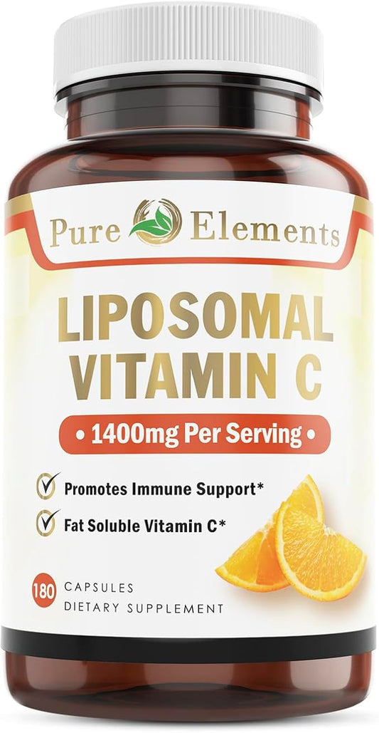 Liposomal Vitamin C Dietary Supplement, Capsules