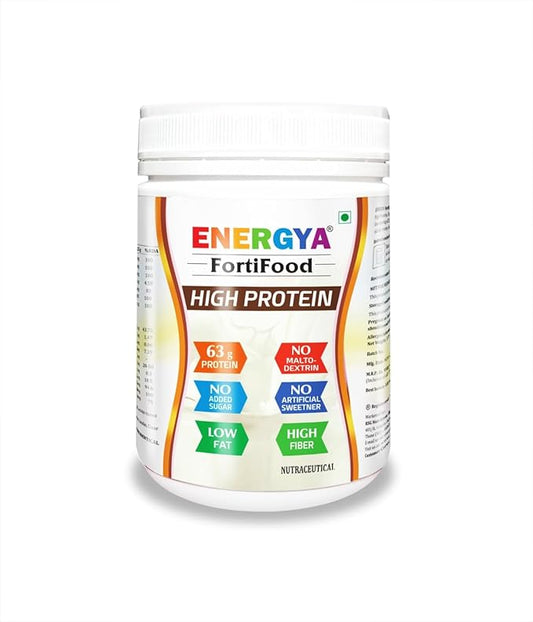 FORTIFOOD High Protein Powder 63g, Taste Best Whey & Plant Protein + Prebiotic Fiber, 24 Vitamins Minerals for Muscle, Metabolic & Women Health, Recovery, Immunity