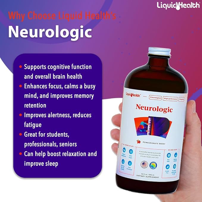 LIQUIDHEALTH 32 Oz Liquid Neurologic Focus