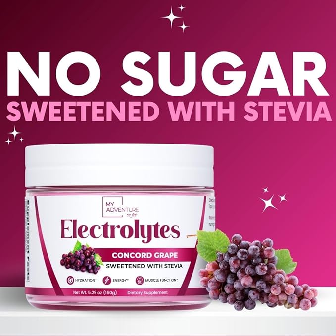 Zero Sugar - Concord Grape Electrolytes 30 Servings