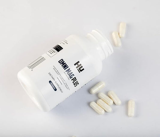 HU-Omni MAG Plus D3+K2+Mg: Vitamin D Supplement D3 5,000 5,000 IU, K2 120 120 mcg(MK7), mcg(MK7), MG 75mg - 120 Capsules