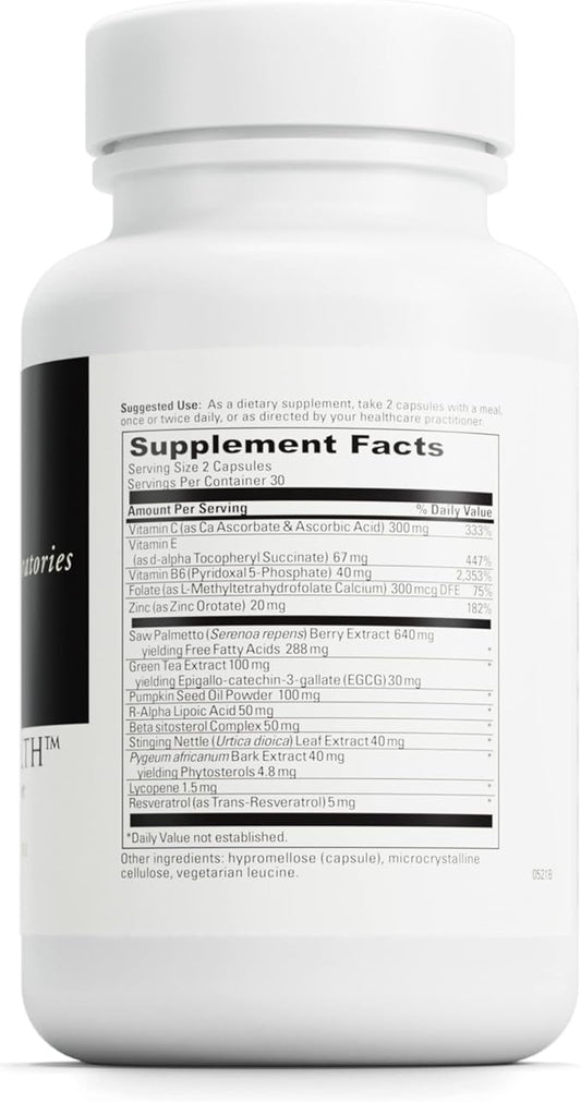 DAVINCI Labs Prostate Health 60 Vegetarian (30 Servings)