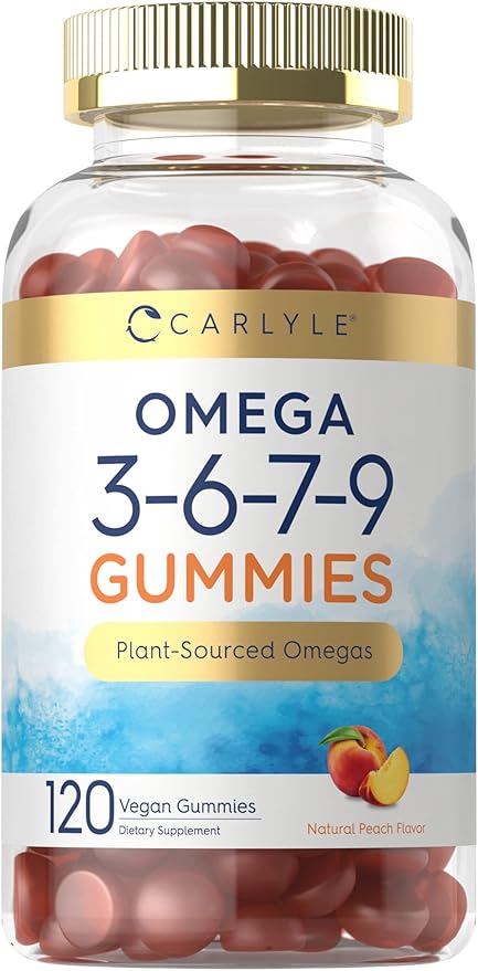 Carlyle Omega 3 6 7 9 Gummies 120 Count