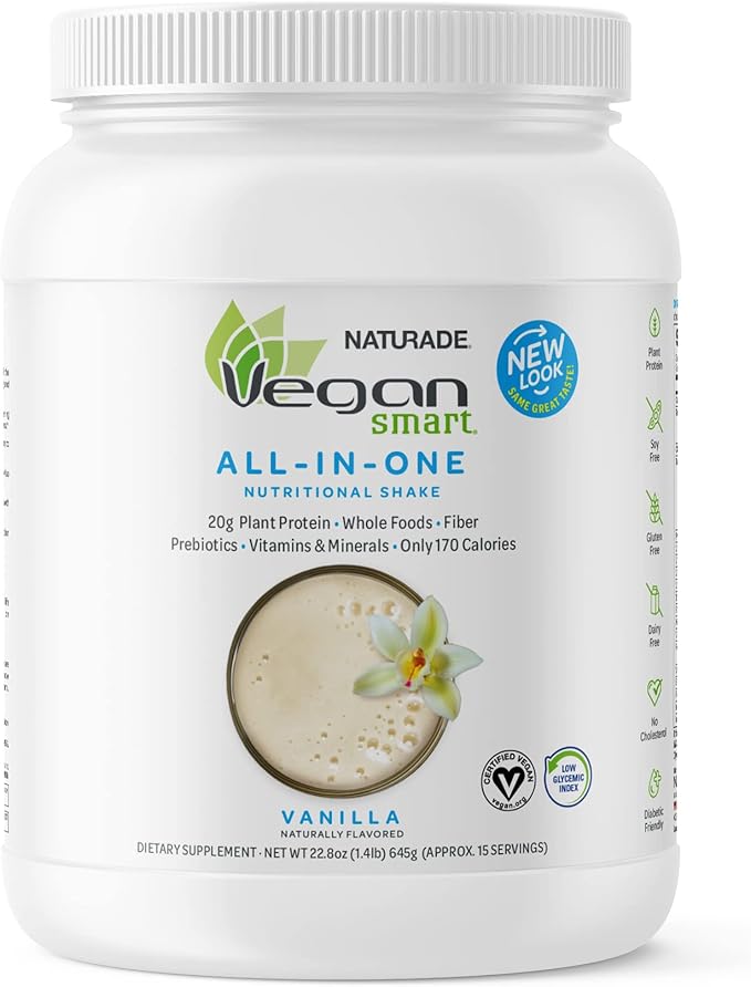 Vegansmart Naturade Plant Based Vegan Protein Powder (15 Servings)