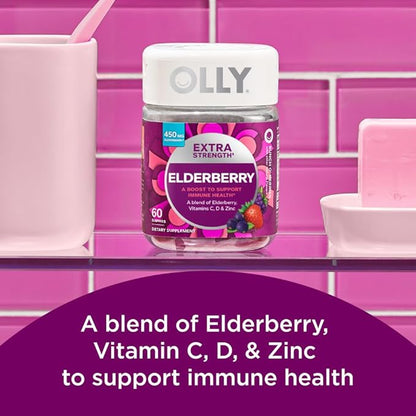 OLLY Fiber Gummy Rings 50ct & 60 Count