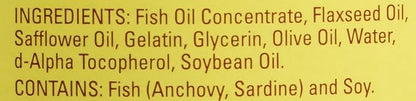 Nature Made Triple Omega 3 6 9 180 Softgels