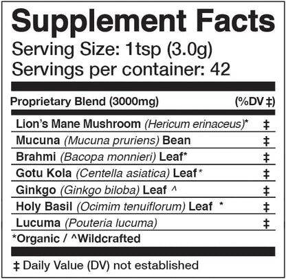 Anima Mundi The Mind Energizing Brain (4.5oz)