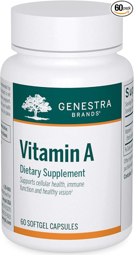 Genestra Brands Vitamin A 60 Capsules