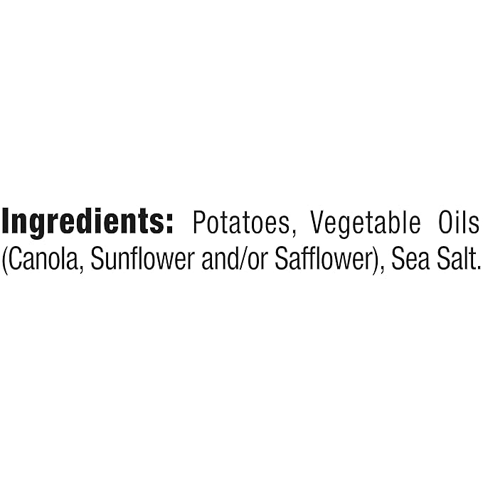 Kettle Brand Potato Chips, Sea Salt Kettle Chips, Snack Bag 1.5 Oz (Pack of 24)