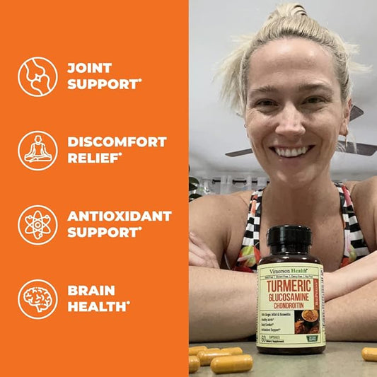 Turmeric & Glucosamine Chondroitin Joint Support 2 Pack