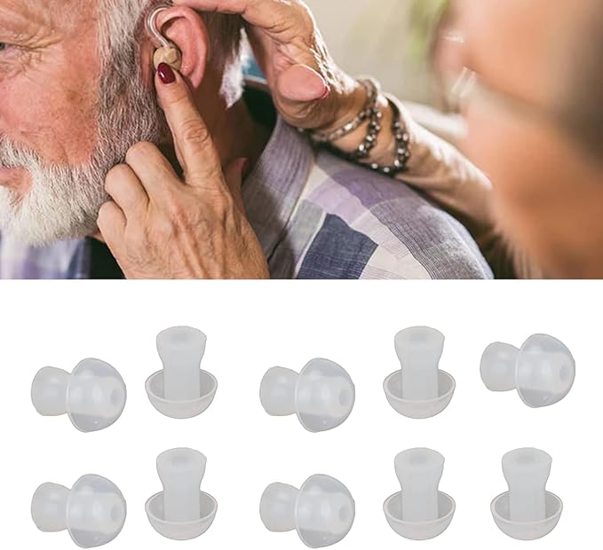10 Pcs Ear Tips, Soft Silicone