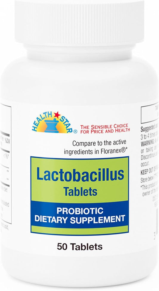 GeriCare Probiotic Lactobacillus, Support Digestive Health, 50 Count 1)