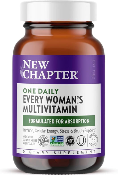 New Chapter Women's Multivitamin for Immune, 48 Count