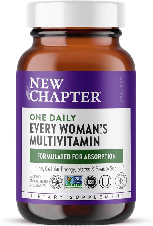 New Chapter Women's Multivitamin for Immune, 48 Count