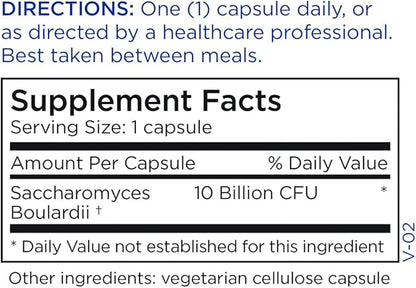 Metabolic Maintenance Saccharomyces Boulardii 10 Billion (60 Capsules)