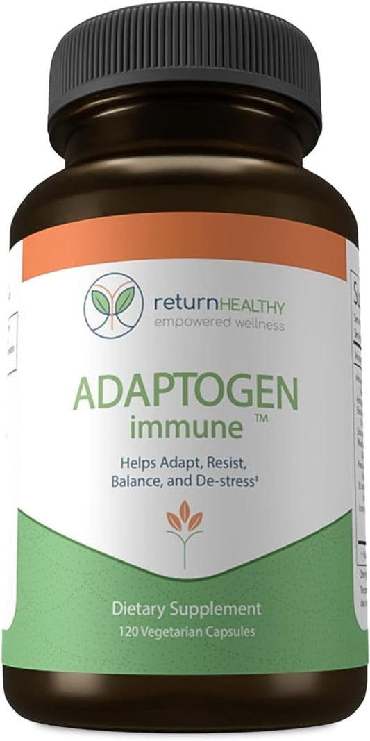 Adaptogen Immune, Adaptogens Supplements, Ashwagandha Supplements 120 Capsules