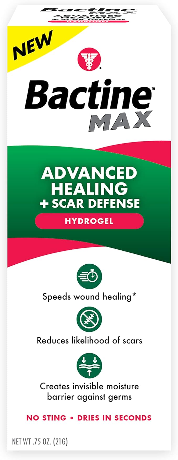 Bactine MAX Advanced Healing Hydrogel 0.75oz
