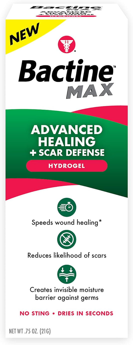 Bactine MAX Advanced Healing Hydrogel 0.75oz