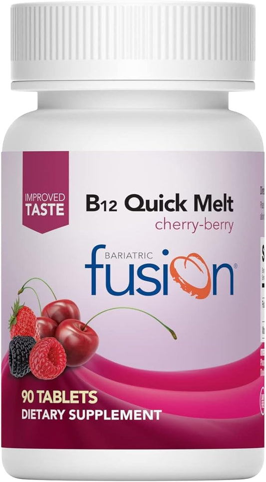 Bariatric Fusion Vitamin B12 Melt 12 Vitamin 1000 mcg B12 Vitamins 90 Count