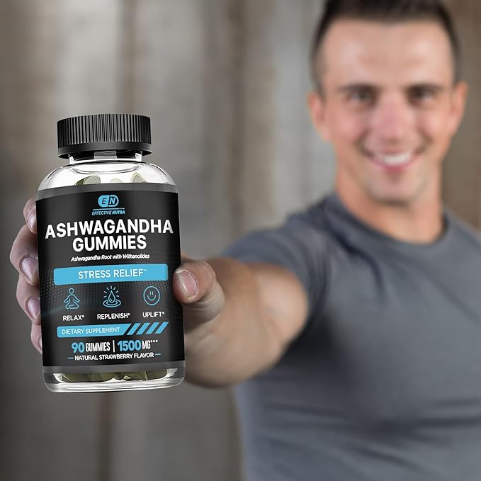 Ashwagandha Gummies for Men and Women 1500mg (2-Pack)