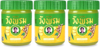 Herbal Balm-Pain Relief Balm for Muscles, 50g (Pack 3) (Yellow)