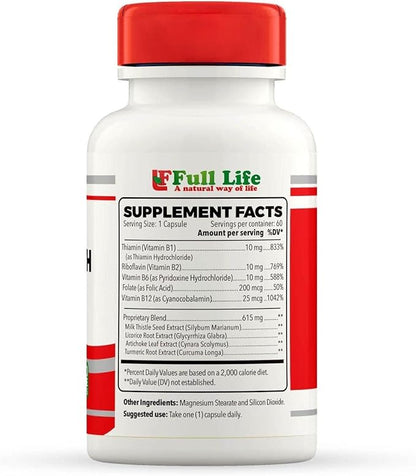 Full Life Liver Health Formula 60 Veggie