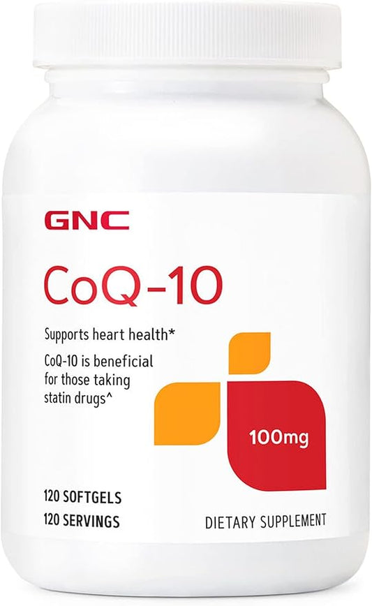 GNC CoQ-10 100mg 120 Count