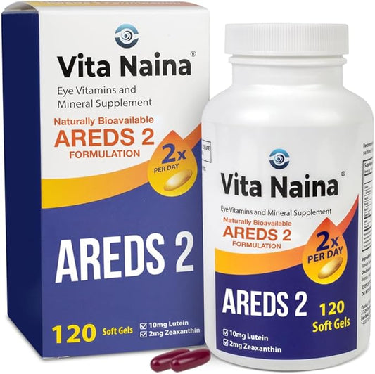 Vita Naina (120 SoftGels) AREDS2 Eye 2mg) |