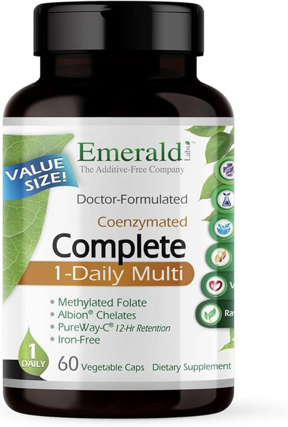 EMERALD LABS Complete 1-Daily Multi 60 Vegetable