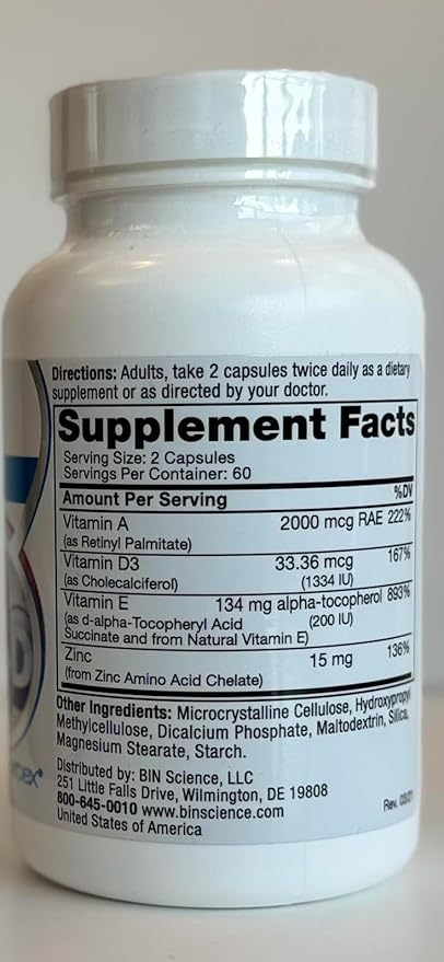 Roex Vitamin A and D Plus 120 Count
