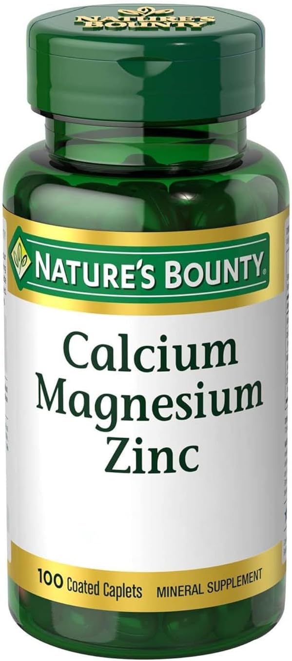 Nature's Bounty Calcium Magnesium & Zinc 100 Count