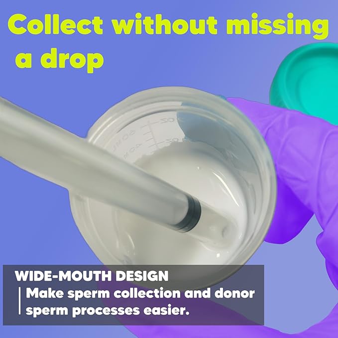 Insemination Kit for Artificial Fertility Support 2 Applicators 2 Collection