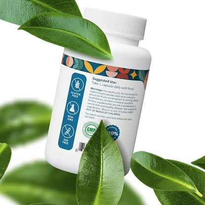 Pattern Wellness Vitamin K2 & D3 Supplement with Calcium - Pure Synergistic Complex - Whole Body Health - Bone Health & Cardiovascular Support - 60 Capsules