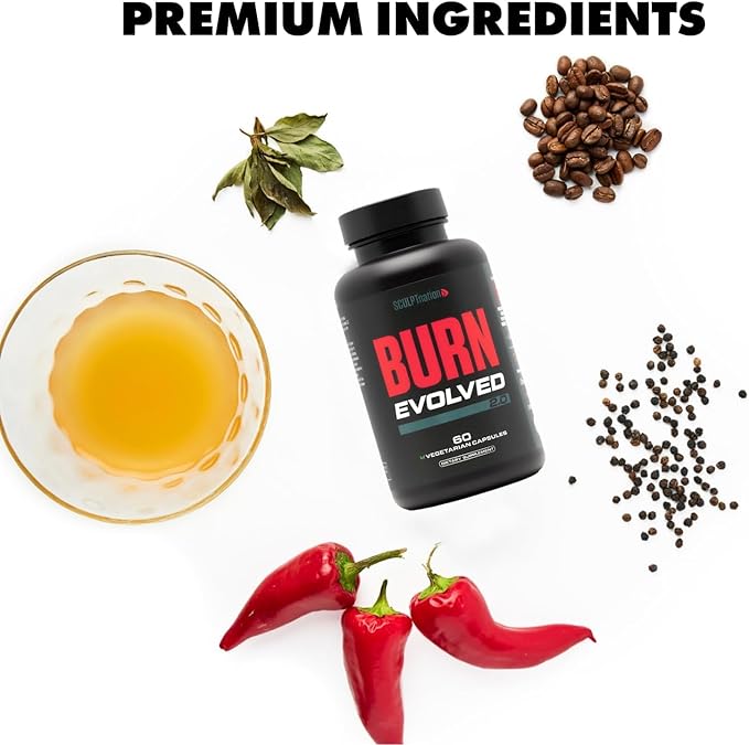 Sculpt Nation by V Shred Burn Evolved 2.0 and Collagen Peptides Powder Bundle