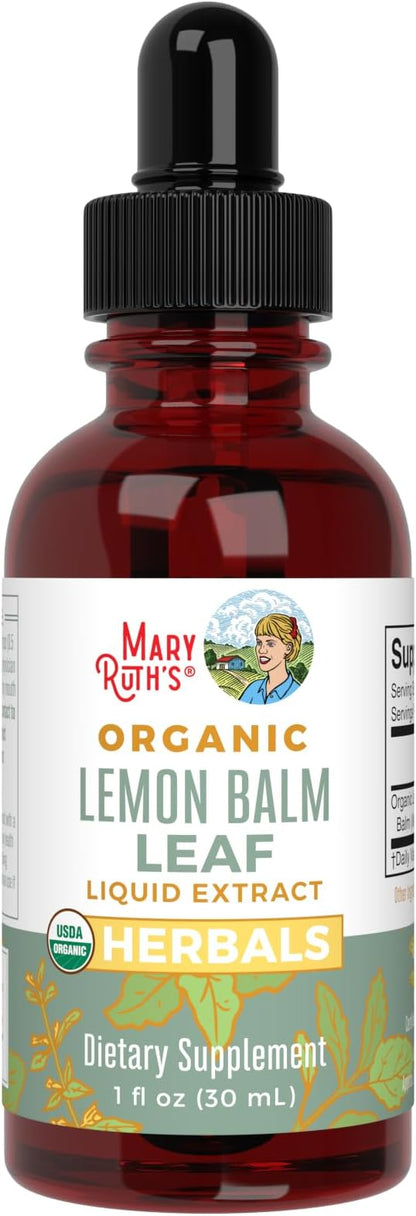 MaryRuth Organics Lemon Balm Leaf 1 Fl