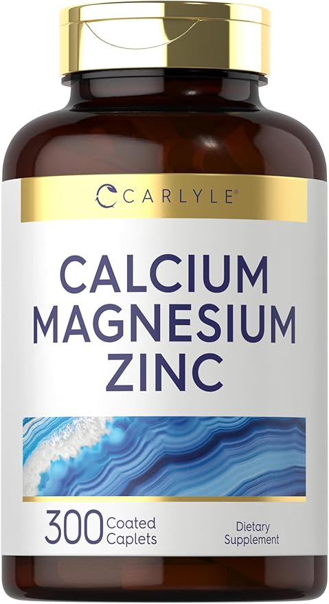 Carlyle Calcium Magnesium Zinc 300 Caplets