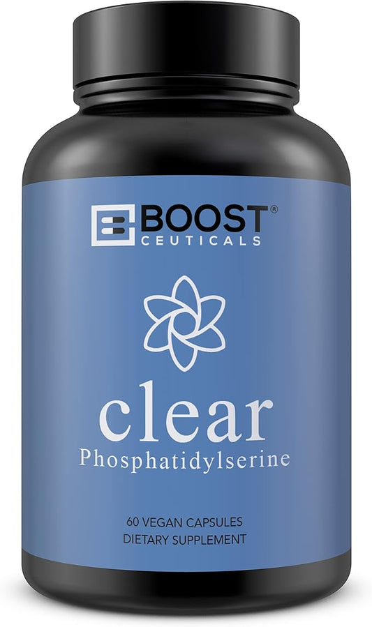 Phosphatidylserine Supplement 500mg Vegan Non GMO 100mg Plus 500mg Complex
