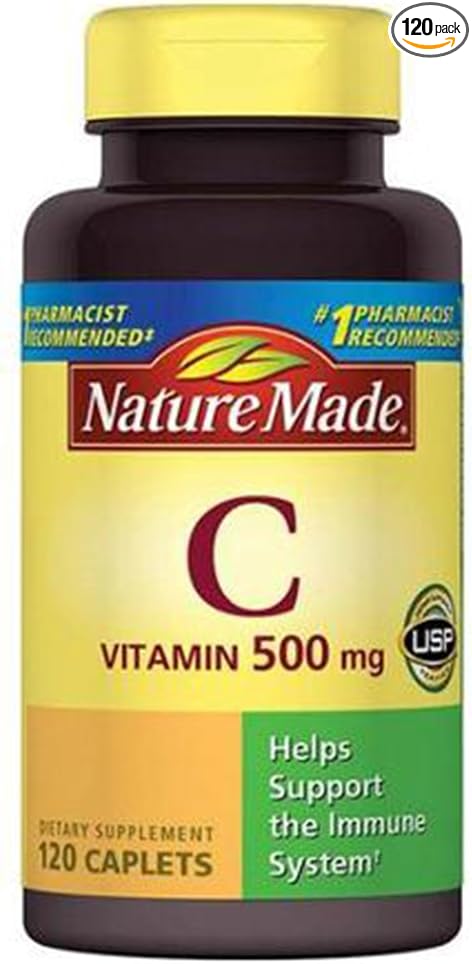 Nature Made Vitamin C Dietary Supplement 500mg, 120 120 count