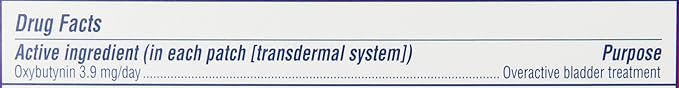 Oxytrol for Women Overactive Bladder Transdermal 8 Count